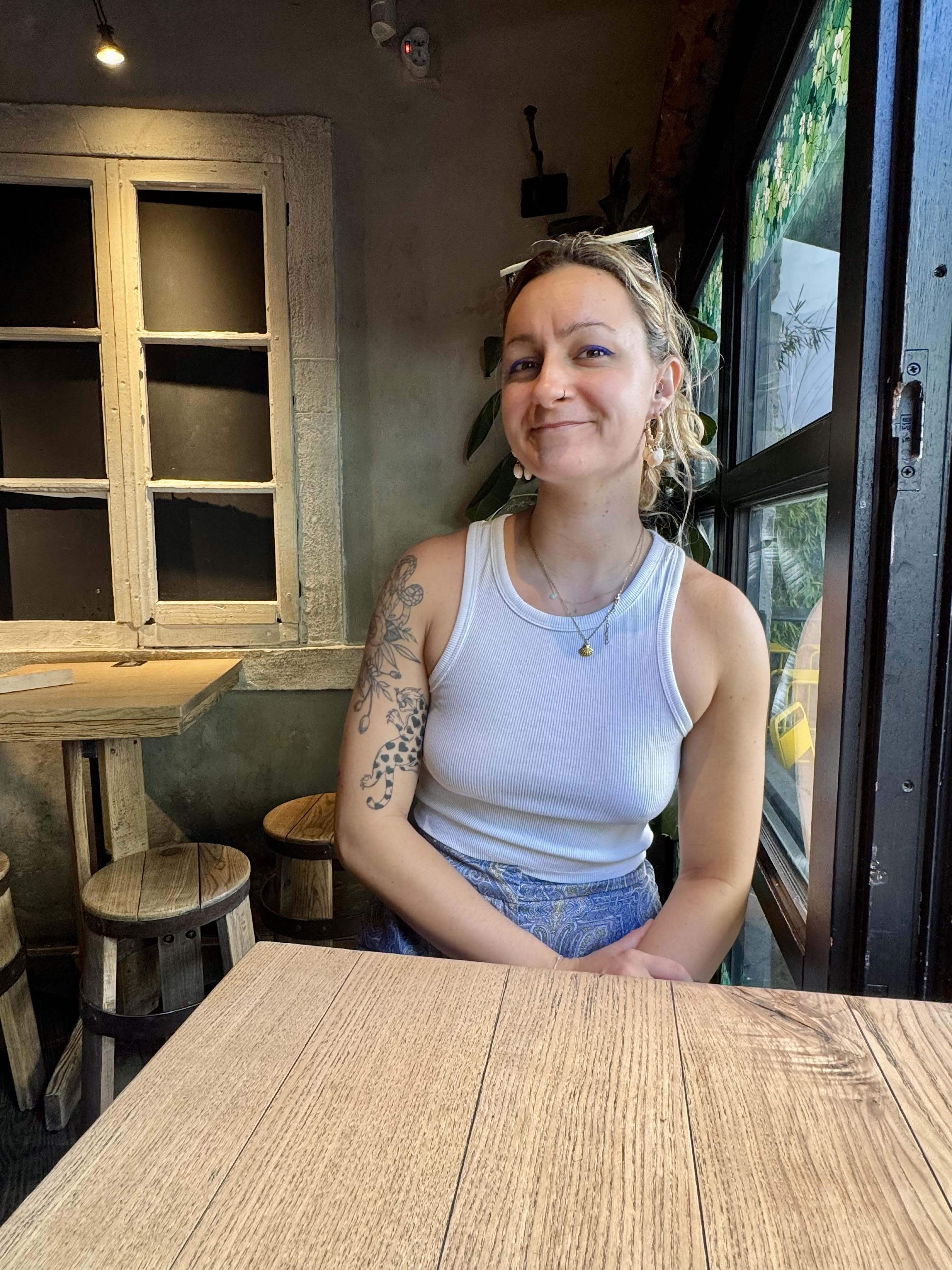 Portrait de Pauline Discovers